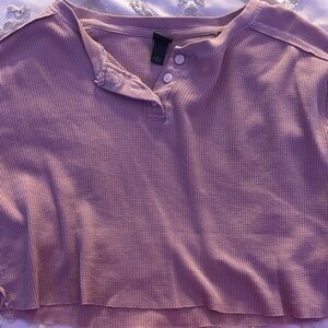 Wild Fable pink Crop Top